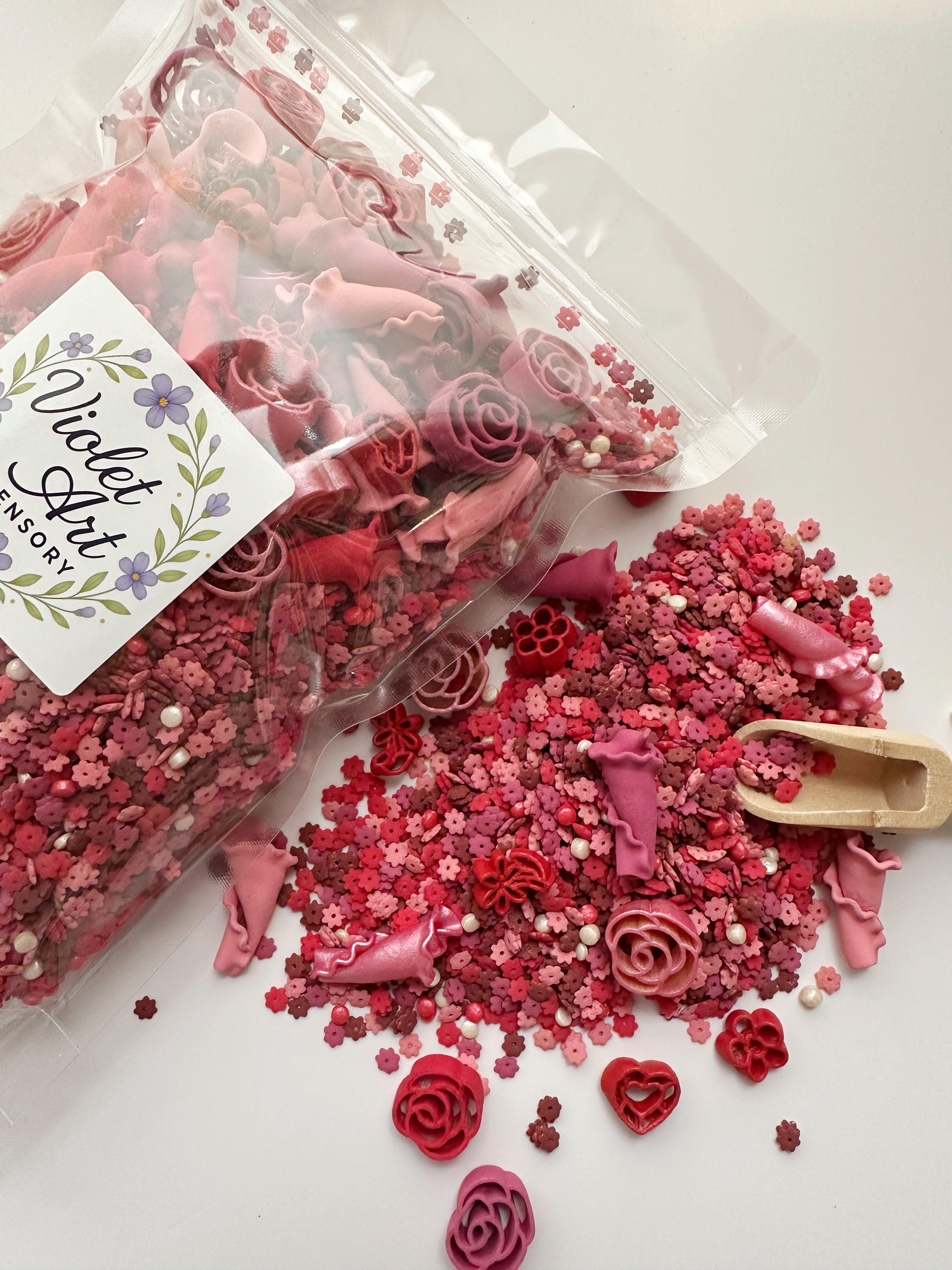 Rosy Celebration Sensory Filler