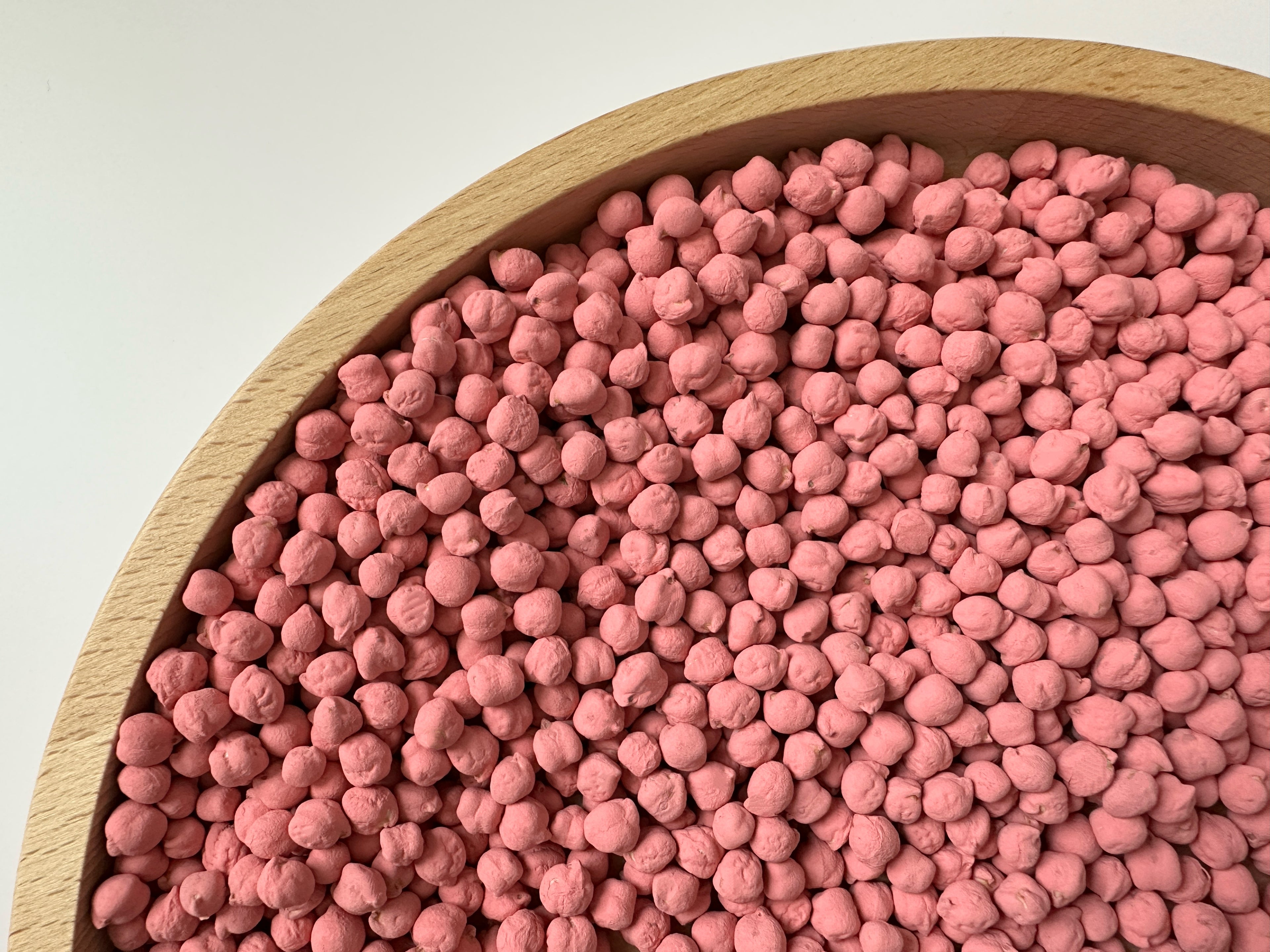 Pink Chickpeas Sensory Filler
